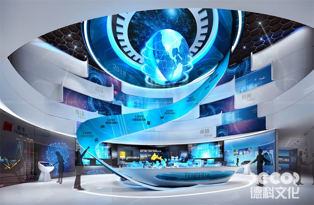 交互式展館設(shè)計(jì)如何利用數(shù)據(jù)可視化技術(shù)呈現(xiàn)豐富的展示內(nèi)容？